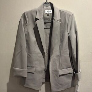 Calvin Klein Light Gray Suit Jacket